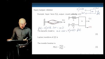 Biomedical systems modelling and control -  Lecture 5 - Transfer functions