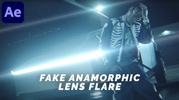 Anamorphic Lens Flare Effect