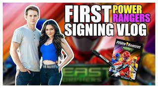 My FIRST POWER RANGERS SIGNING! | Liana Ramirez