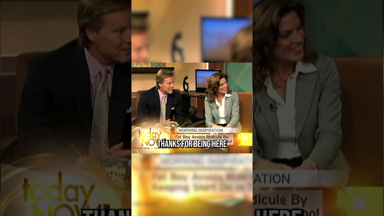 TV Host Gives Honourable Mentions to Bullied Fat Kid😂