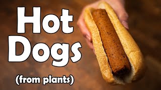 EASY Plant Based Hot Dogs:  Don't Miss Out on Grilling! (Low Fat WFPB)