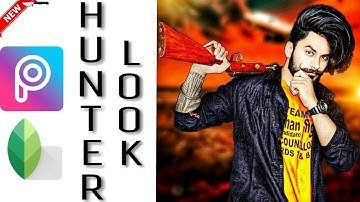 Hunter look Editing Tutorial/ HDR effect/ Change background/ Picsart CB editing/ By HASB EDITS