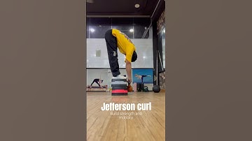 Jefferson curl✅ builds strength and mobility through controlled spinal flexion. #jeffersoncurl