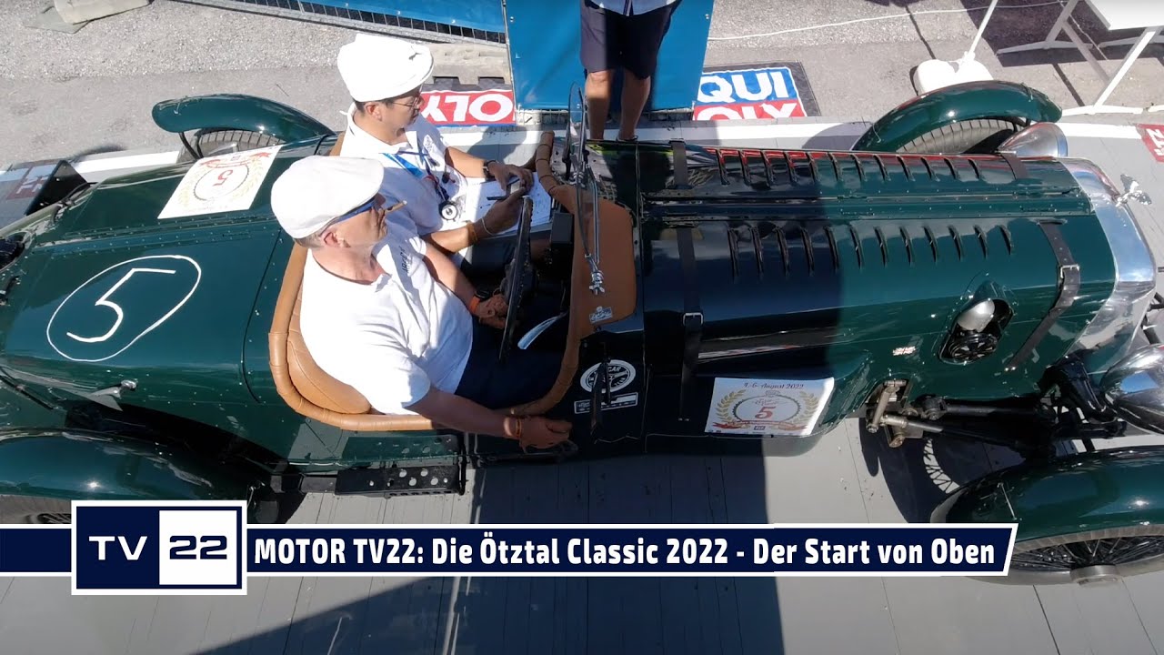 MOTOR TV22: Der Start der 24. Ötztal Classic 2022 in Oetz