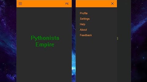 🈁 Tkinter Navbar | Cool Navbar using Python Tkinter 🔰