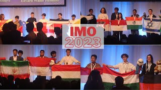 IMO 2023 Medal Ceremony