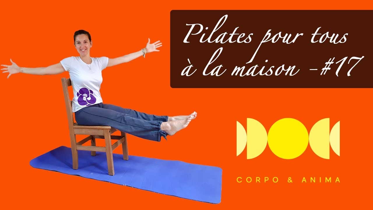 Pilates sur chaise Pilates pour tous à la maison 17 YouTube
