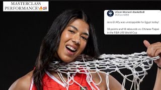Jana El Alfy - Mastercl Performance 38 Pts & 18 Rebs