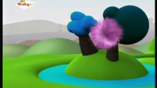 BabyTV Bouncy balls a square in grass english