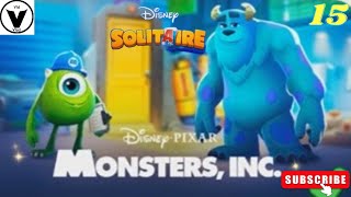 Disney Solitaire - Part 15 - 1 Scenes - Monsters, Inc. screenshot 2