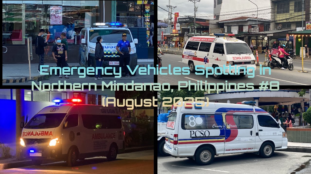 Emergency Vehicles Spotting in Northern Mindanao, Philippines #8 (August 2025)