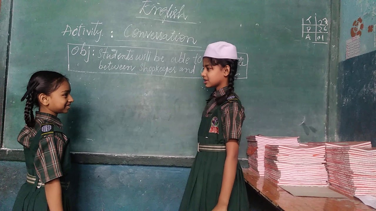 Mars high school English Conversation by grade-3 students - YouTube