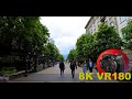 WALKING DOWN Vitosha Boulevard in the heart of SOFIA BULGARIA 8K 4K VR180 3D Travel