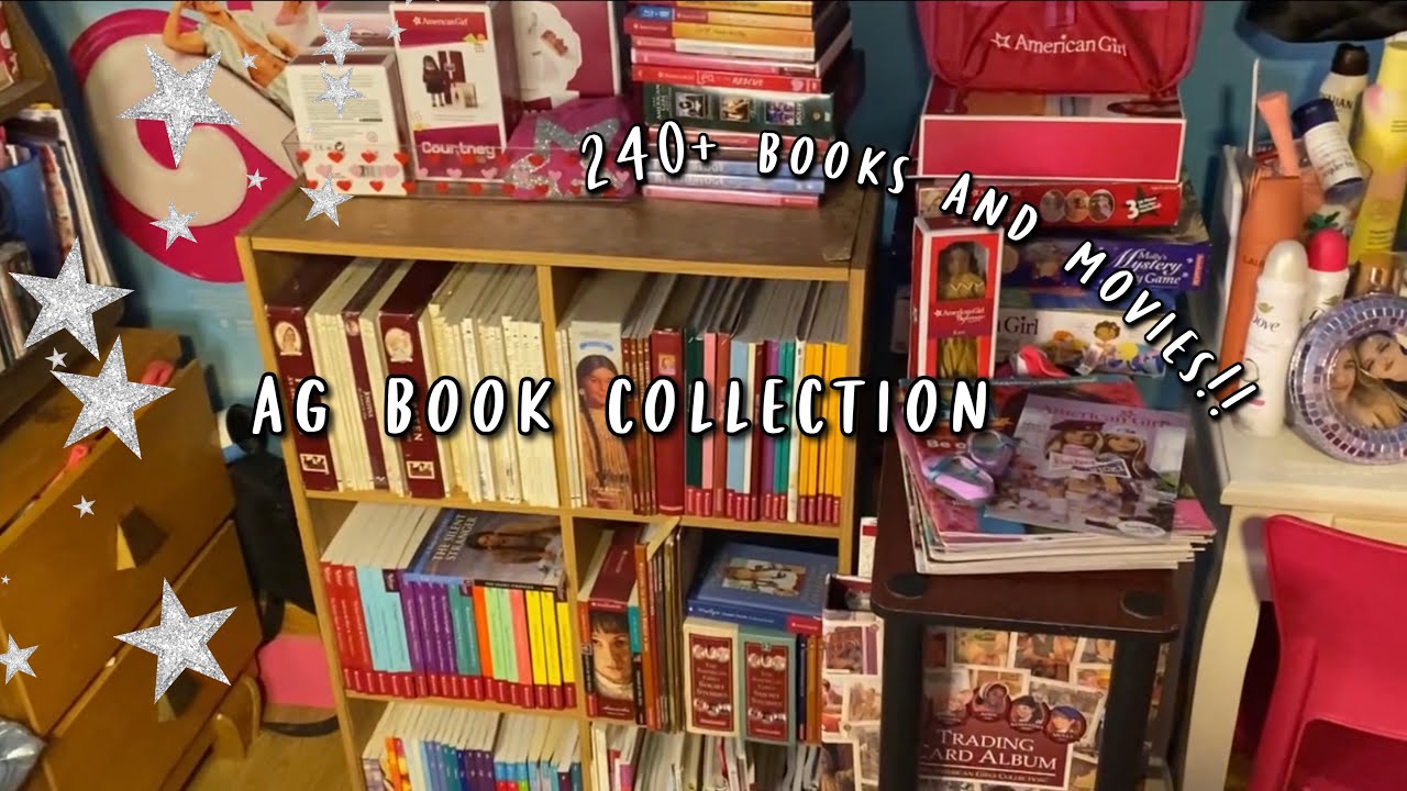 My UPDATED American Girl book collection!! [2025] 240+ books and movies!!