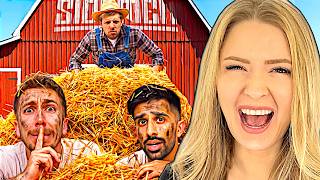 SIDEMEN HIDE & SEEK ON A FARM REACTION