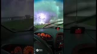“GoPro POV: Driving Into a Texas Tornado Emergency 🌪️”