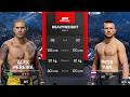 EA Sports UFC 6 Alex Pereira Vs Petr Yan I FULL FIGHT 