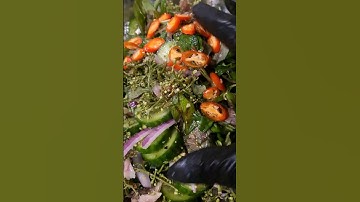 #shorts #Gỏi Sầu Đâu khô cá Sặc #vietnamese #cucumber #salad