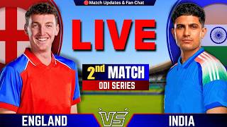 🔴INDIA vs ENGLAND, 2nd ODI Match | Live cricket Match Today | IND vs ENG Live Score | FAN Chat screenshot 5