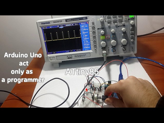 AVR ATtiny85 Programming: PWM Fast Mode 