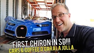 First Bugatti Chiron in San Diego