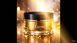 Introducing the Uzone Golden Cream Jar: where advanced skincare meets exquisite design.