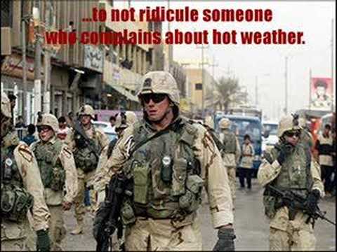 When a soldier comes home