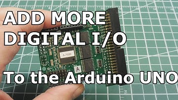 How to add more digital I/O lines to the Arduino UNO