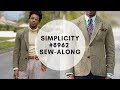 Sewalong simplicity 8962 mens suit jacket