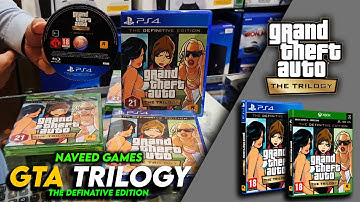 GTA TRILOGY - The Definitive Edition - Physical Disc Unboxing & Review at Naveed Games