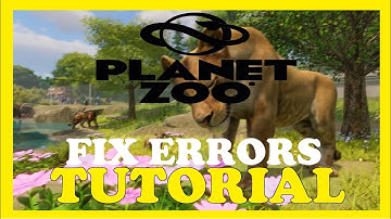 Planet Zoo – How to Fix All Errors – Complete Tutorial