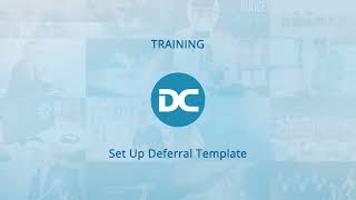 Set up Deferral Template in Business Central