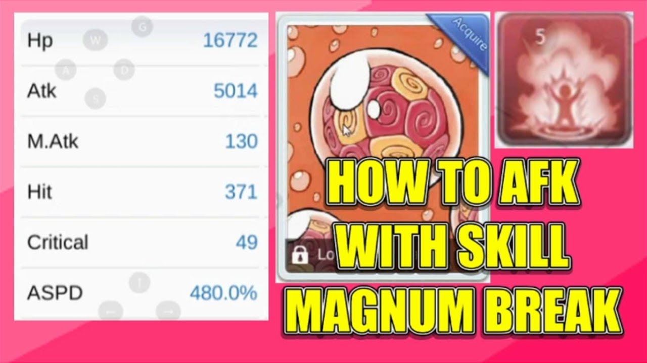 Ragnarok M Cara Mudah Afk Dengan Skill Magnum Break Marine Sphere Card Youtube Ragnarok M Cara Mudah Afk Dengan Skill Magnum Break Marine Sphere Card Youtube