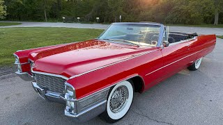 SOLD! 1965 Cadillac Coupe DeVille Convertible 