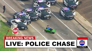 Ridiculous Police Chases Caught On Camera...