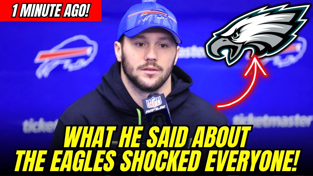 JOSH ALLEN REACTS: HIS COMMENTS ABOUT THE EAGLES LEFT NFL FANS SPEECHLESS | eagles news