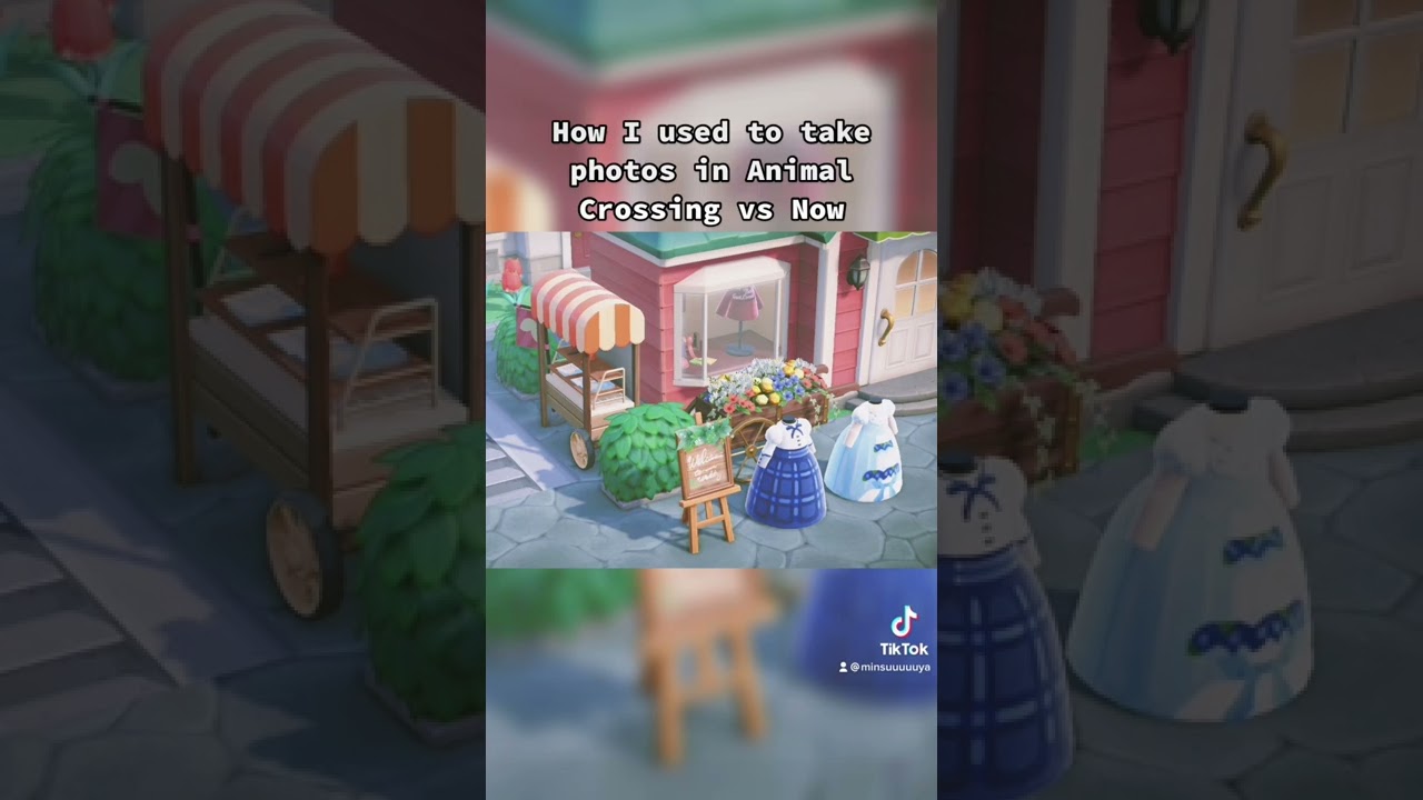 How I Used To Take Photos in Animal Crossing vs. Now