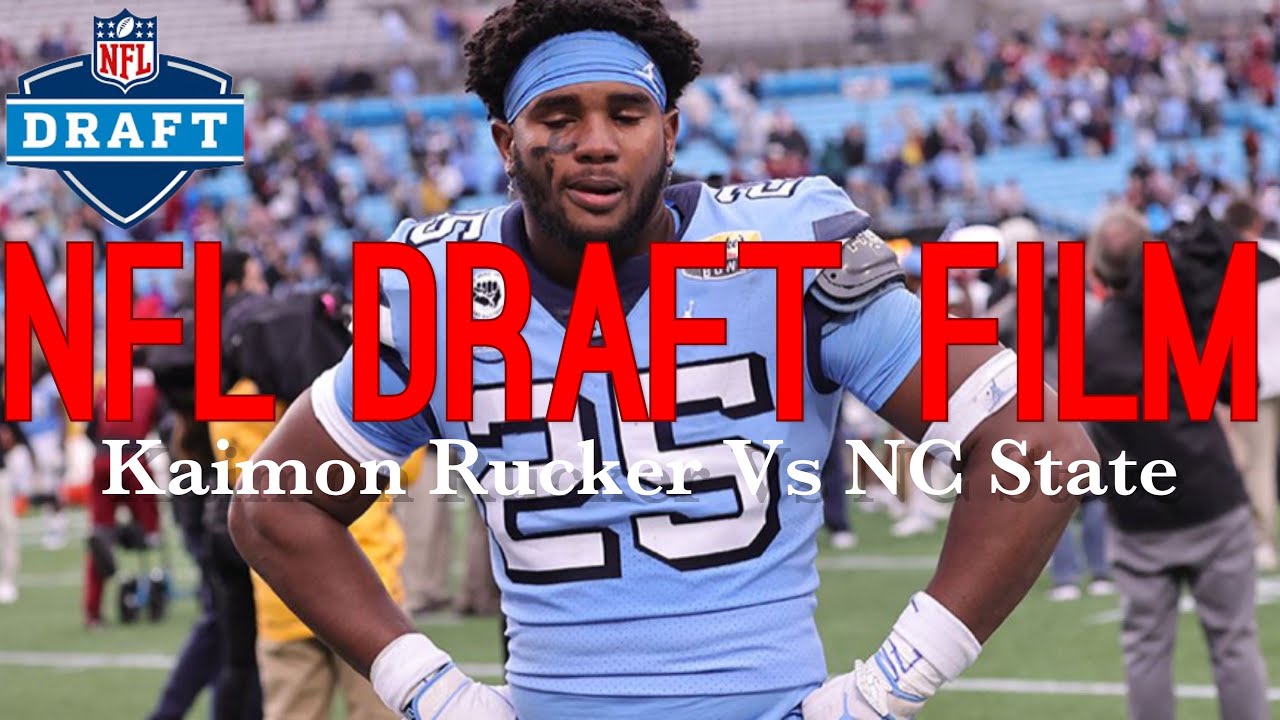 Kaimon Rucker Nfl Film Room: UNC Edge Kaimon Rucker Vs NC State - YouTube