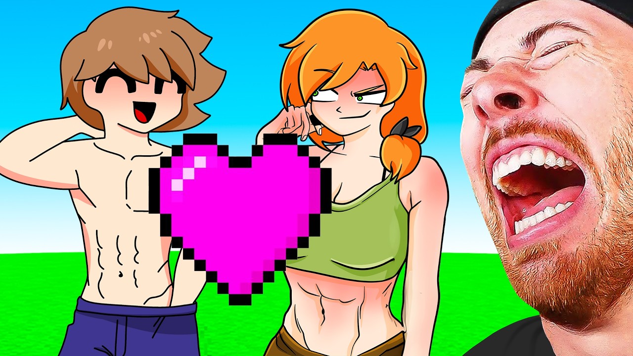 FUNNIEST Adventure of Alex and Steve in MINECRAFT (FUNNY)
