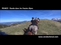 Rando cheval france  randonne dans les hautes alpes  une aventure randocheval
