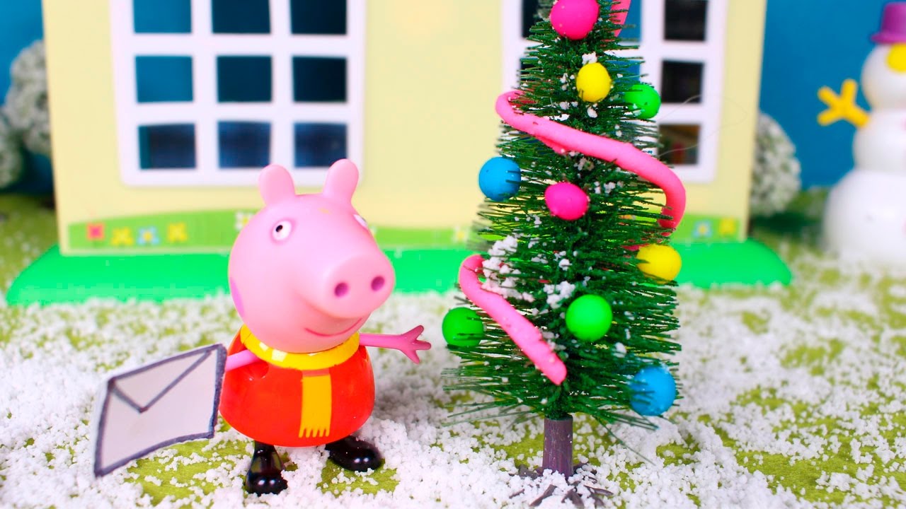 ❤ PEPPA PIG ❤ Peppa monta el árbol de navidad en el colegio | Peppa Pig en  Español - YouTube