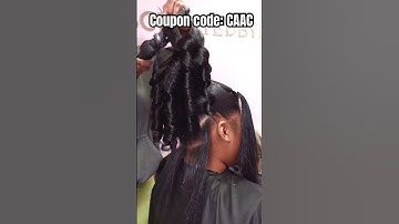 Updo Ponytail🔥Slick On Natural Hair | Start To Finish Tutorial Ft.#ulahair #viral #updohairstyle
