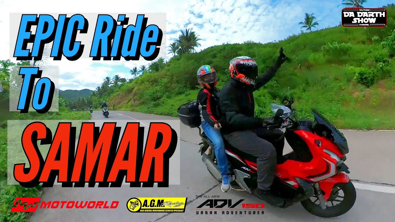 Ride to SAMAR | ADV 150 | KRV 180 | PCX 160 | XMAX 300 - YouTube