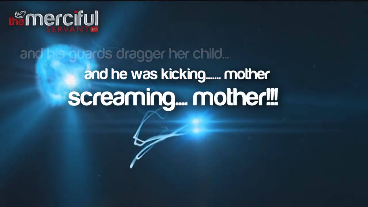 the hairdresser of Pharaoh’s daughter - the woman in Heaven - emotional, you will cry