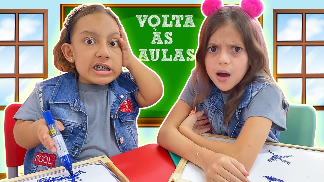 Maria Clara E Sua Amiga Jessica Ensinam Como Ser Mais Inteligente Na