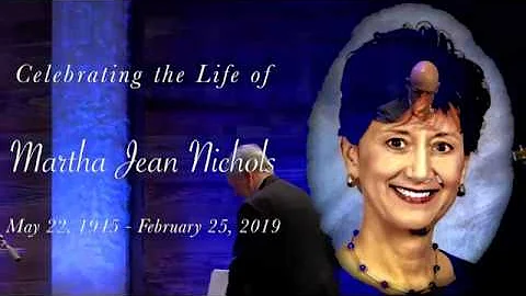 Jean Nichols Memorial Service (March 2, 2019)