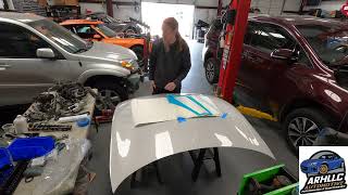 Installing Singular Motorsports hood louvers on an ND Miata
