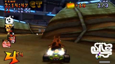 Crash Team Racing Adventure Mode 101% 15 Tiny Arena
