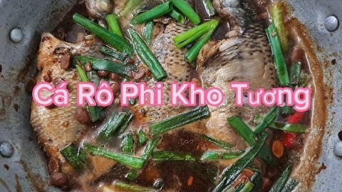 Cá Rô Phi Kho Tương