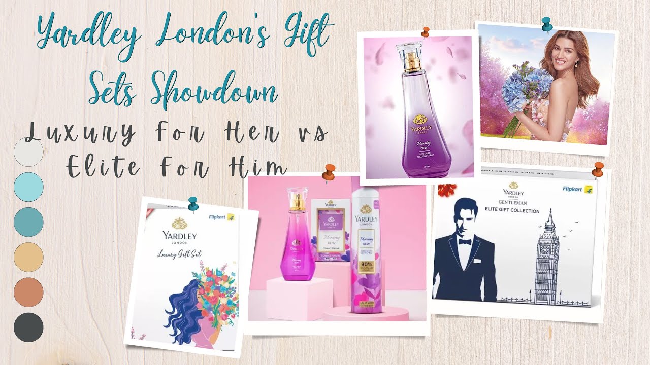 Yardley London's Gift Sets Showdown Luxury For Her vs Elite For Him